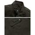 thumbnail image 5 of Wantdo Men's Spring Jacket Casual Lightweight Coat Military Jacket Army Green M, 5 of 7