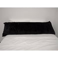 thumbnail image 4 of Pillowtex Body Pillow with Plush Cover (20 Inches x 72 Inches Black), 4 of 4