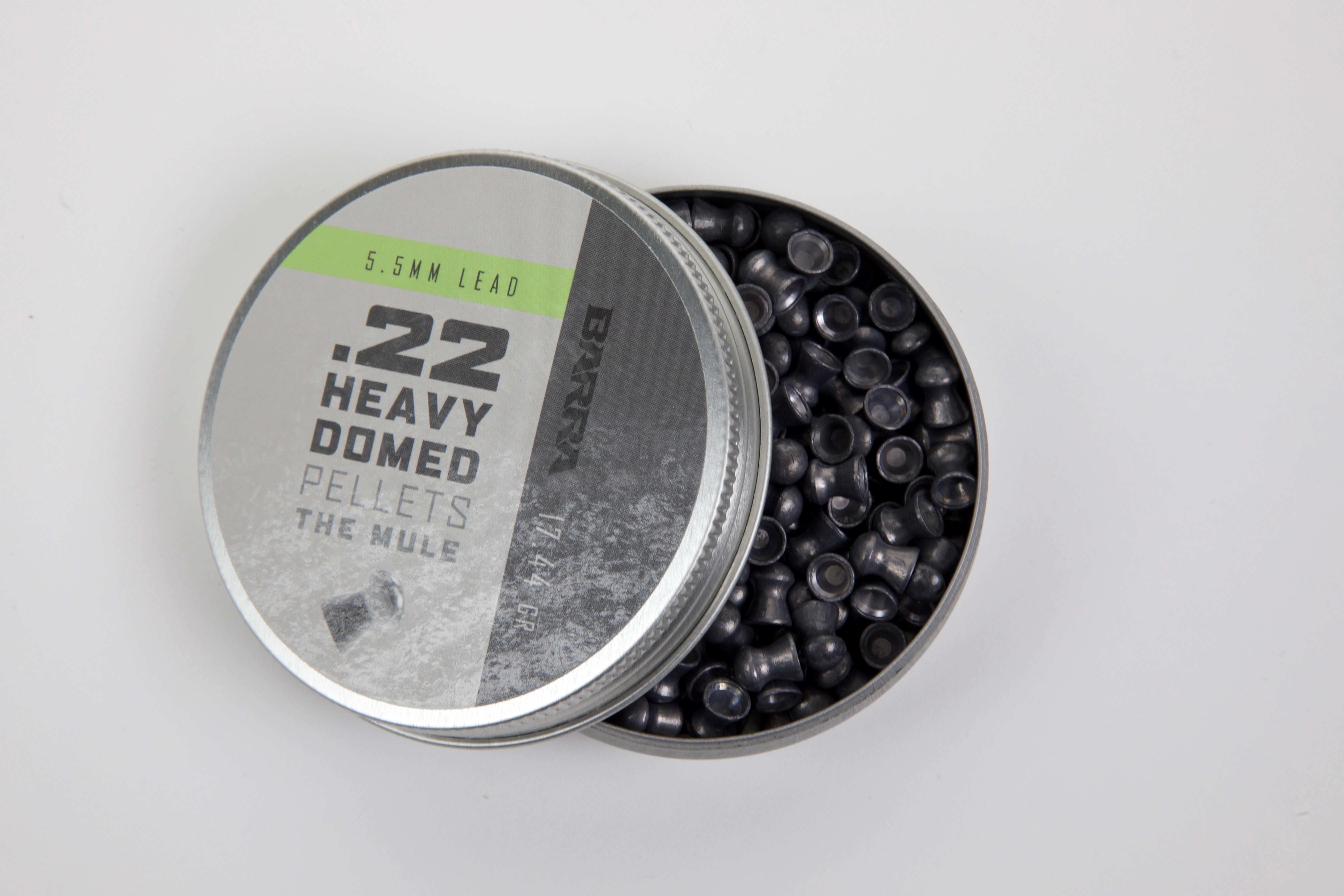 Barra Mule Heavy Dome 17.44 Grain .22 Caliber Pellets 250 Count