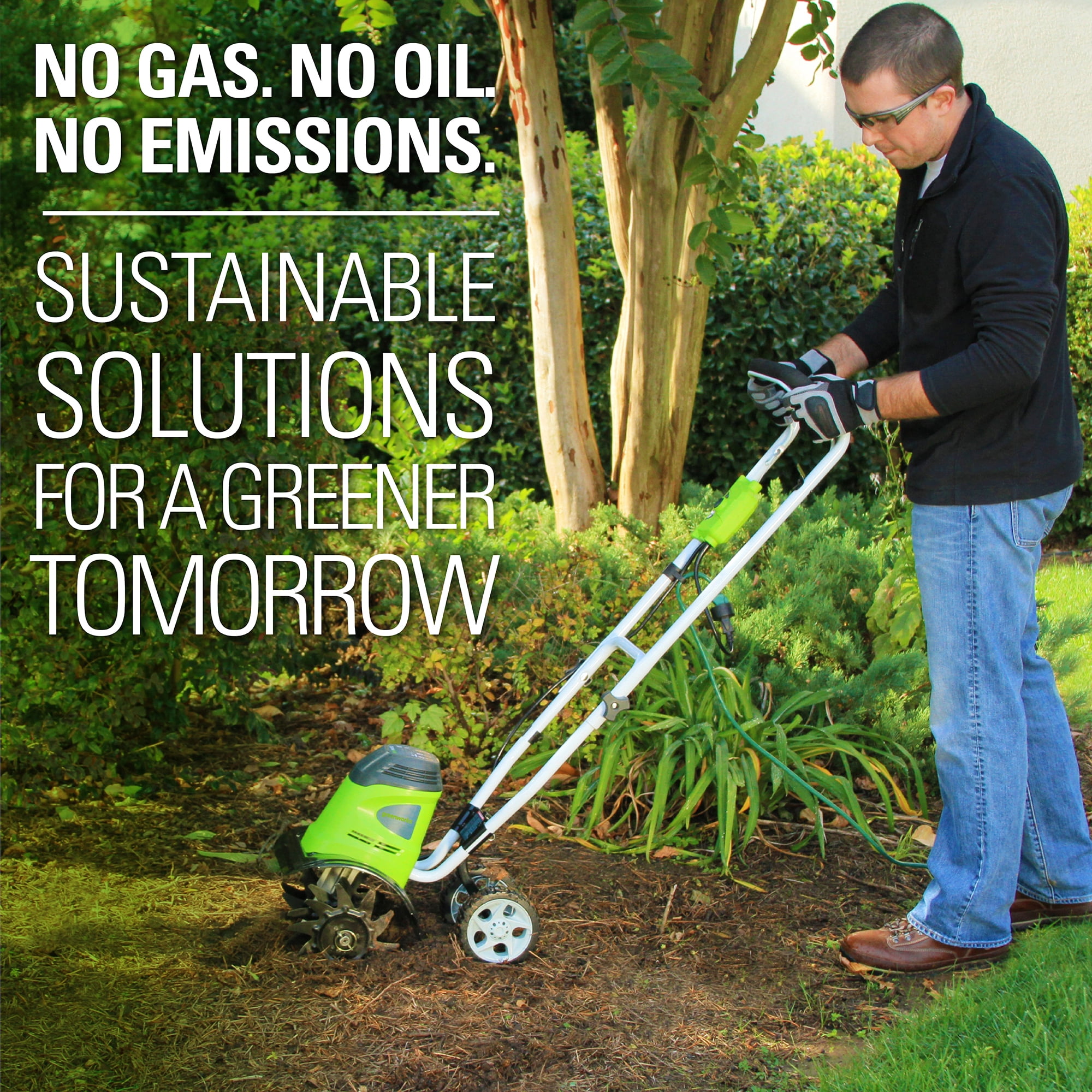 Greenworks - Brandclub - Greenworks 8 Amp 10-inch Corded Electric
