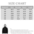 thumbnail image 2 of Guakiv Halloween Zip Up Hoodie,Black Skull Face Print Sweatshirt,Spooky Cosplay Jacket for Boys and Girls,Halloween Costume Dark Gray 150(11-12Y), 2 of 2
