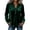 Green, variant on Ruimatai Womens Long Sleeve Henley Blouses Velvet Loose Dressy Casual Shirts