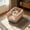 Pink,15.75*12.2*6.69in, variant on Open Top High Side Cat Litter Box, Semi-Enclosed Removable Pet Litter Tray, High-Sided Design Prevents Urine Leakage, Non-Stick, Easy to Clean, Indoor Cats Litter Pan