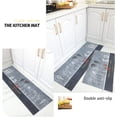 thumbnail image 2 of Non-Slip Kitchen Rug, Washable, Hallway Rug for Dining Room (50*80cm+50*120cm), 2 of 5