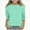 A30-Light Green, variant on Hessimy Baby Kids Fly Sleeve T-Shirt for Girls Fall Winter Floral Base Shirt Toddler Crewneck Tees Teen Long Sleeves Bottoming Shir for Girls (Light Blue,12-13 Years)