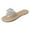 2Clear, variant on IUJOSY Women's Flat Sandals Open Toe Clear Band Slides Casual Slip on Soft Cushion Summer Slippers