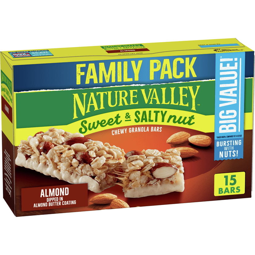 nature valley sweet and salty nut almond