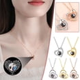 thumbnail image 3 of Custom Photo Projection Necklace - Personalized Necklace inside Picture, 3 of 8