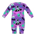 thumbnail image 3 of Romper Clothing AuHomeA Astronautas y alienígenas para bebés de 0 a 3 millones, 3 of 7