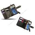 thumbnail image 4 of Lanola Womens Small Bifold Leather Wallets RFID Ladies Wristlet with Card Slots id Window Zipper Coin Purse | Small, Bifold, RFID, Wristlet, with Card Slots, id Window, 4 of 5