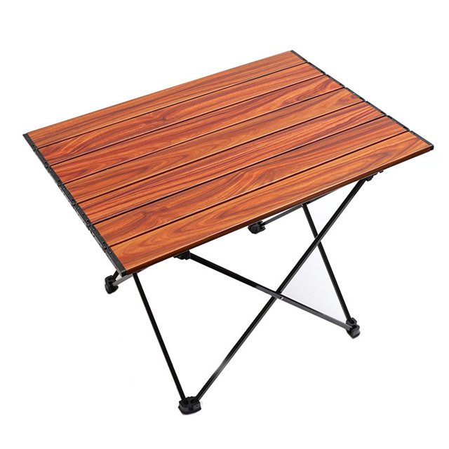 Mesa Camping Desmontable Aleación Aluminio para Viajes Al Aire Libre Senderismo Mochilero