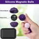 thumbnail image 3 of Paquete de 6 unidades magnéticas de silicona Fidget Balls BUSOHA para aliviar el estrés, 3 of 7