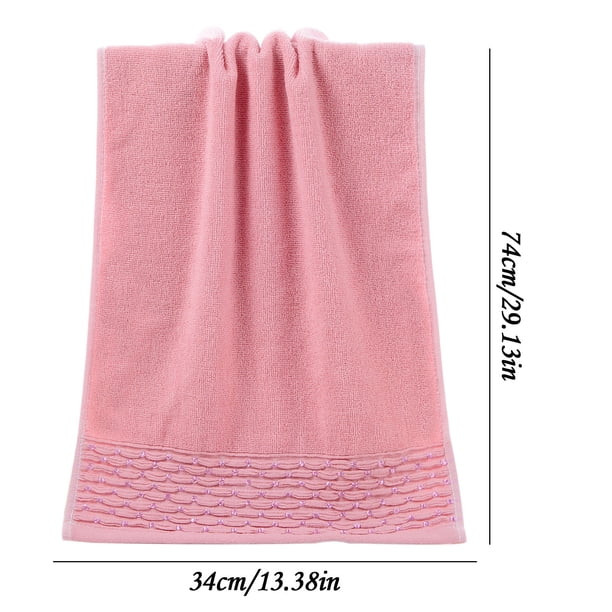 Yhmxh Toallas de microfibra de algodón para el baño, suaves al tacto, altamente absorbentes, de secado rápido, adecuadas para el cuerpo, deportes, yoga, spa y fitness.