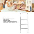 thumbnail image 3 of 1/12 Miniature Step Ladder, Delicate Texture Mini 3 Step Ladder For Dollhouse Furniture Accessories, 3 of 8