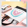 thumbnail image 4 of Juego de bolsas Buryeah Rainbow Canvas, regalo para profesores, 40 x 45 cm, 4 of 7