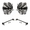 thumbnail image 1 of Transit Auto Front Hub Bearing Assembly and Link Kit for Car 2003-2008 INFINITI FX35 FX45 - Left Right Side (Driver Passenger) K77-100310, 1 of 11