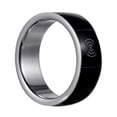 thumbnail image 2 of Remote Control Ring Kindle App Page Turner, Smart BT Ring eBook Novel Page Turning Voice Smart Wearable Ring BT Camera Video Recording Remote, Scrolling Ring Support iOS, Android Black, 2 of 7