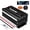 Black, variant on 3000W 6000W Peak Pure Sine Wave Power Inverter 12V DC to 110V AC Converter, 60Hz/50Hz, 4 AC Outlets   USB, LCD Display, Remote Control for Car, RV, Camping & Home Backup Blue