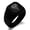Black, variant on Stainless Steel Hera Greek Goddess of Marriage Engraved Square Flat Top Biker Style Polished Signet Ring