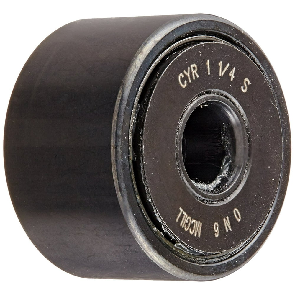 McGill CYR1 1/4S Cam Yoke Roller, Sealed, Inch, Steel, 11/4' Roller Diameter, 3/4' Roller Width