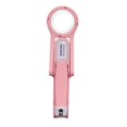 thumbnail image 3 of Gazechimp Nail Clippers with Magnifying Glass Toenail s for Men and Women Seniors Pink, 3 of 8