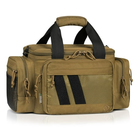 Savior Equipment Specialist Pistol Range Bag Dark FDE 18.5in L x 9in H x 12in
