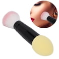 thumbnail image 1 of Professional Makeup Brush Cosmetic Brush, Single Face Blush Blush Brush Face Brush Multifunctional Single Face Blusher Powder Double Ended Makeup Brushes Makeup Tool Large Powder, 1 of 8