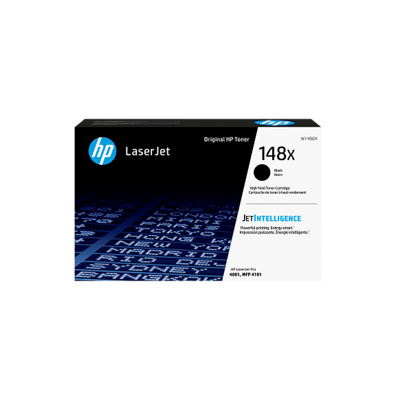 HP 148X High Yield Black Original LaserJet Toner Cartridge, ~9,500 pages, W1480X