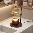 thumbnail image 4 of Flower Candle Warmer Lamp with Timer Dimmer, Height Adjustable Candle Lamp, Birthday Gifts for Women,  House Warming Gifts New Home Decor, Daffodil Wax Melts Warmer, 4 of 10