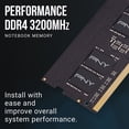 thumbnail image 2 of PNY Performance 16GB (2x8GB) DDR4 3200MHz (2666MHz-2133MHz) CL22 Laptop Memory Kit MN16GK2D43200-TB, 2 of 7