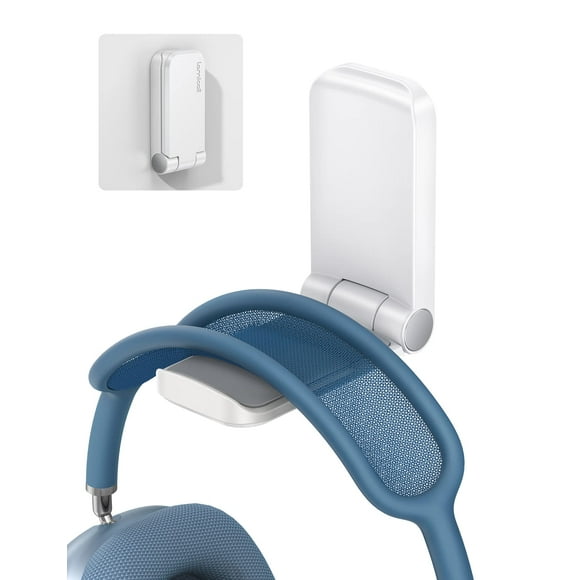 Soporte para auriculares Lamicall Sticky Headphones Hanger blanco