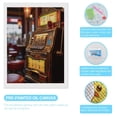 thumbnail image 3 of Diamond Art Kits for Adults, Vintage Slot Machine In Casino 5D Diamond Painting Kits for Adults Beginners, DIY Full Drill Diamond Painting, Gem Art and Crafts 12x16, 3 of 7