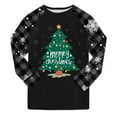 thumbnail image 6 of enyan Little Gi'rl Christmas Pajamas Christmas Holiday Season Sing Along Sleep Pajama Set Black,2-3 Years, 6 of 6