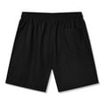 thumbnail image 3 of Athletic Shorts Clearance, Mens Casual Fashion Drawstring Elastic Waist Solid Side Pockets Short Pants, 3 of 5