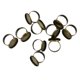 thumbnail image 1 of 10 Piezas Bronce , Bronce, 18 Mm, De Ajustable, Bases Para Almohadillas, Perfectas Para Cabochons Rhinestones Flatbacks Pa Gloria Biseles de anillo en blanco, 1 of 9