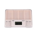 thumbnail image 2 of MasteelfCA 1PC Smart Electronic Reminding Pill Box Timed Reminder Pill Case Plastic Pill Storage Box Portable Medicine Box for Old People Use (White), 2 of 7