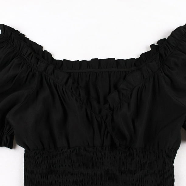 slim fit dress slacks H&M Divided Black Ribbed Knit Cut-Out Neck Short Sleeve Fit & Flare Dr –  Brie main image 0