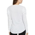 thumbnail image 2 of Rachel Roy Womens Gemima Pullover Blouse, White, Large, 2 of 2