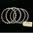 thumbnail image 4 of Erica Lyons Designer Bracelet-Set Silver-Tone, 4 of 4
