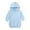 Blue, variant on Esaierr 1-5 Years Girls Hooded Sweatsuit Dress for Baby Kids,Spring Fall Sweatshirt Mid-Length Sweater Clothes,Long Sleeve Candy Color Dress