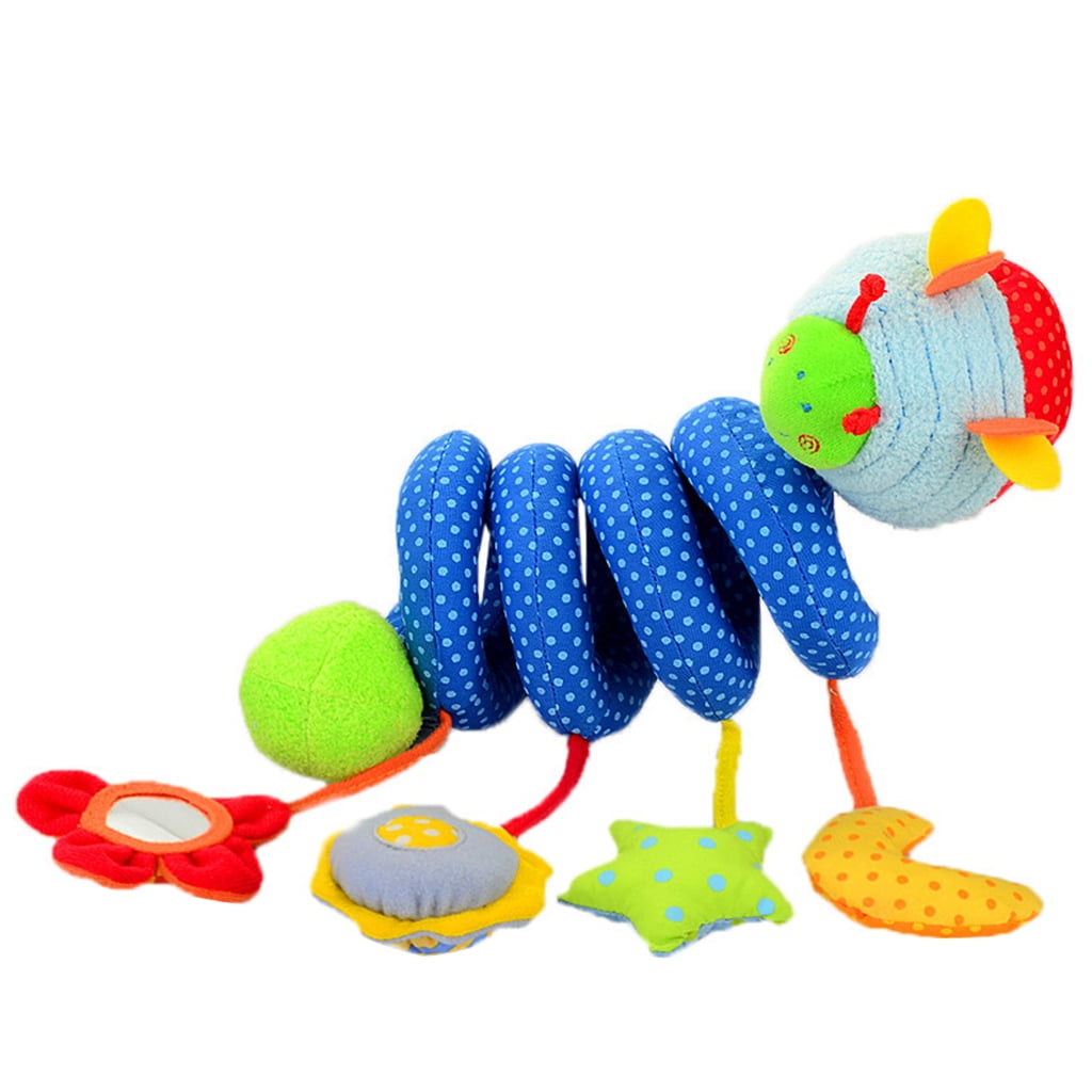 Activity Spiral Stroller Car Seat Travel Lathe Hanging Toys Baby Rattles Toy 