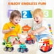 thumbnail image 3 of Monster Truck OCATO de juguete para niños de 1 a 3 años con coches retráctiles, 3 of 7