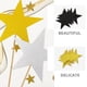 thumbnail image 3 of YSNOOWE 40Ud De Estrella En Papel Con Para De Pizarras Y Ambientes Escolares, 3 of 7