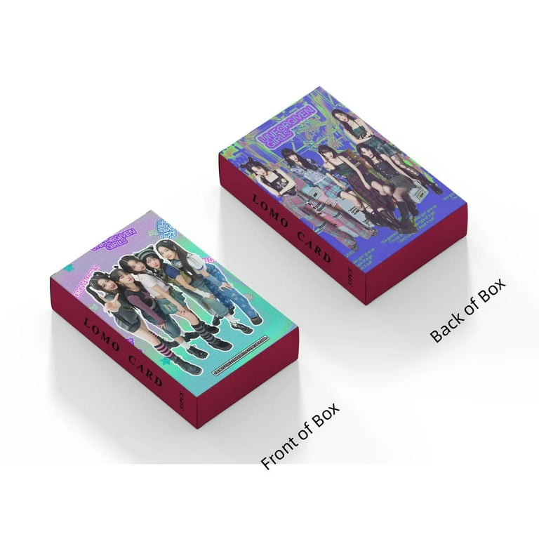 55pcs/Box Kpop LE SSERAFIM New album Unforgiven lomo cards SAKURA