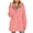 Pink, variant on qolati Warm Fleece Jackets for Women Fuzzy Hooded Winter Coats Lidies 2024 Cardigan Sweaters Outerwear with Pockets
