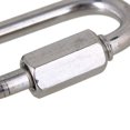 thumbnail image 1 of BQLZR 50 x M3.5 Stainless Steel Quick Link Chain Fastener Carabiner with Screw, 1 of 5