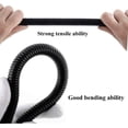 thumbnail image 4 of Manguera de ducha de acero inoxidable flexible de 1,5 m, resistente a altas temperaturas y sin enredos, con conector giratorio cromado, accesorio de ducha duradero para la mayoría de los sistemas, 4 of 5