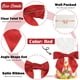thumbnail image 3 of Lazos AIMUDI con lazo rojo satinado, 11 cm, 36 unidades, 3 of 7