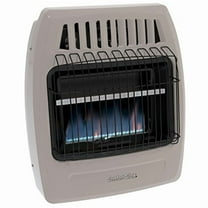 Comfort Glow Blue Flame Vent-Free 20,000 BTU Gas Wall Heater, Natural Gas/LP - CGS259