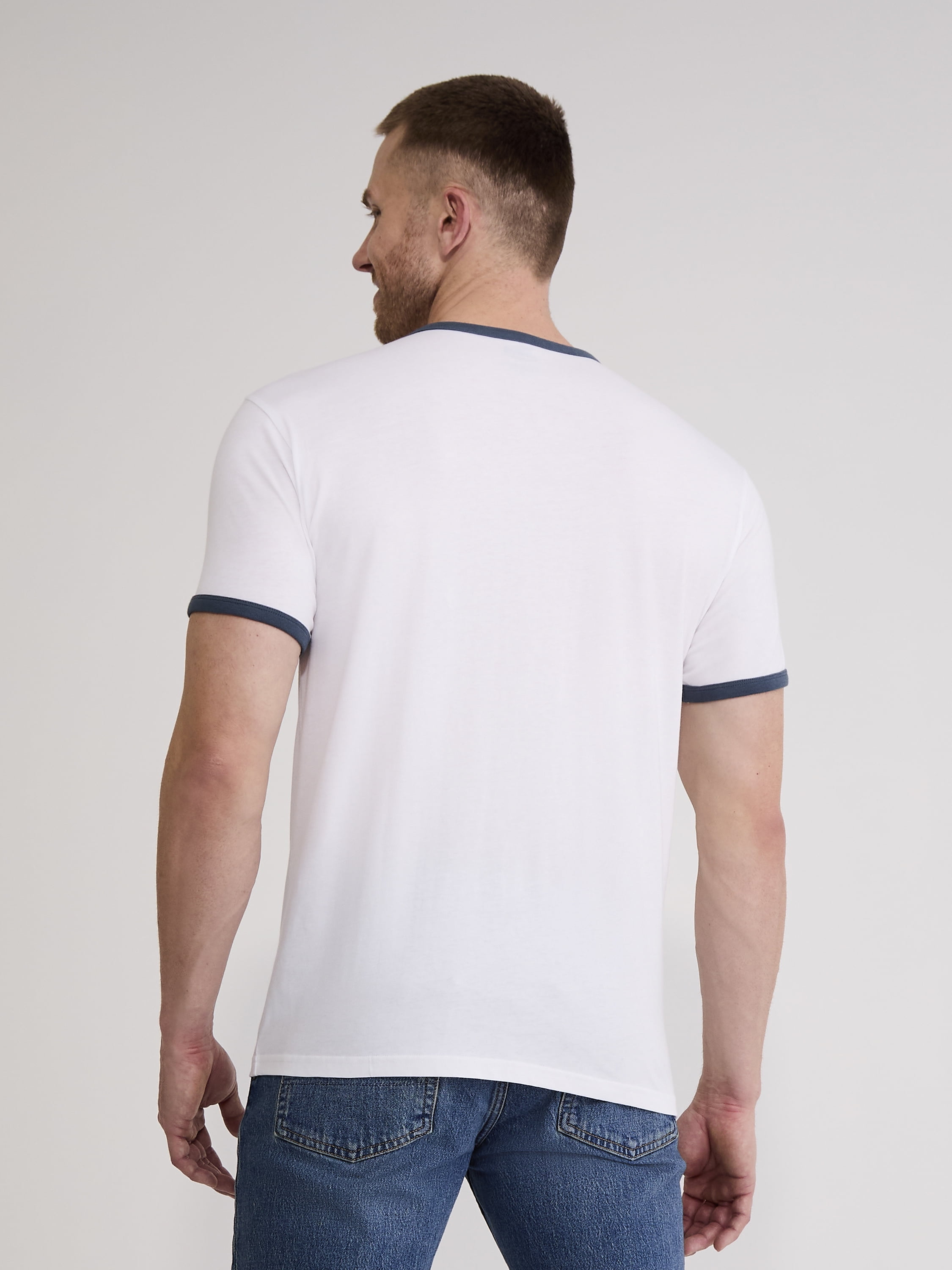 Jaws Men's & Big Men's Ringer Graphic Tee, Sizes S-3XL